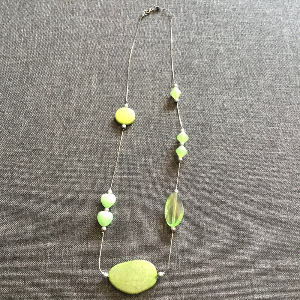 Fashionista, abstract costume jewelry necklace